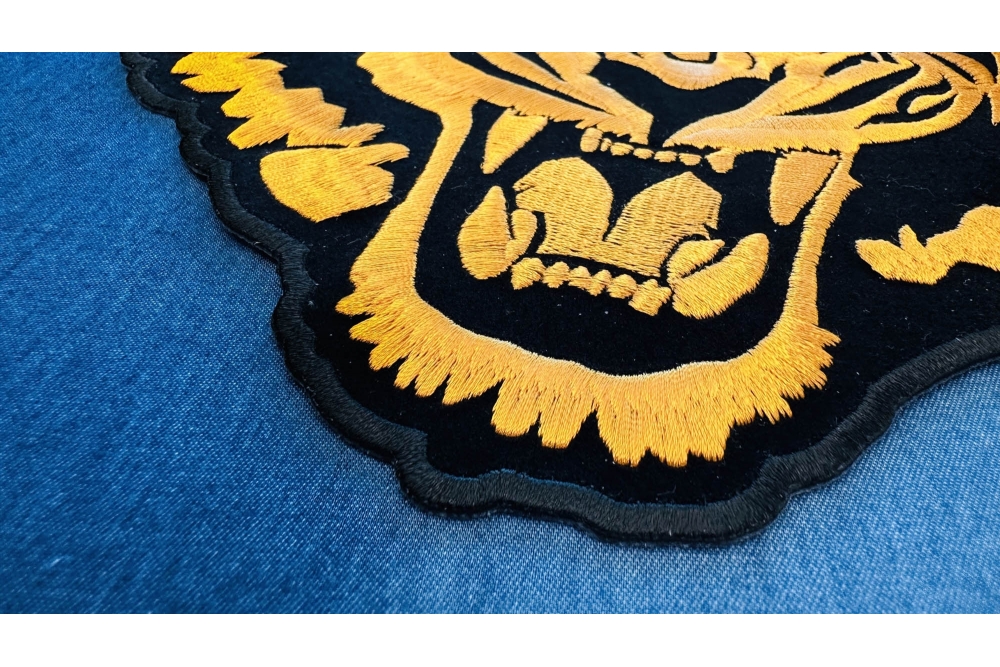 Tiger Patch, Large Animal Patches for Jackets by Ivamis Patches