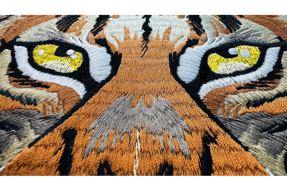 Tiger Patch, Large Animal Patches for Jackets