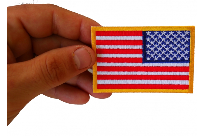 Reversed American Flag Patch Embroidered Patches By Ivamis Patches