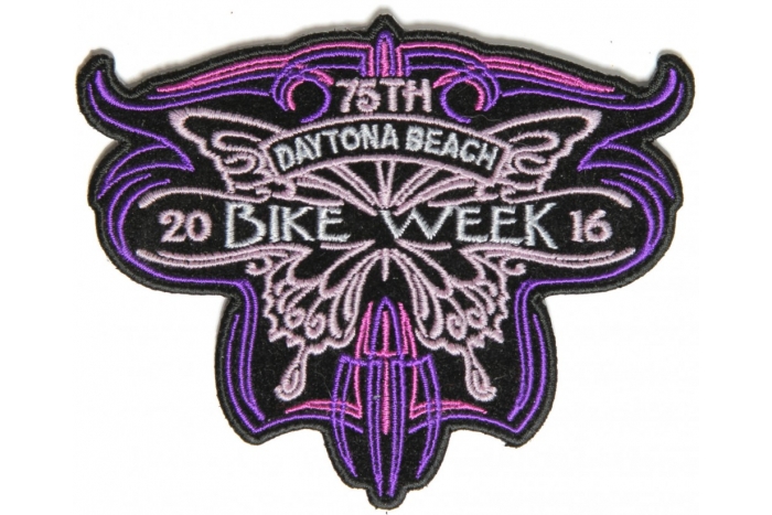 Daytona 2016 Butterfly Patch by Ivamis Patches