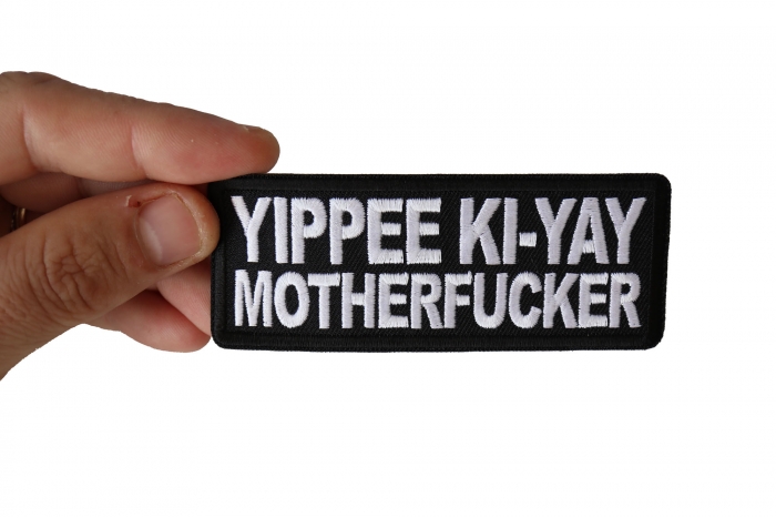 Yippee Ki Yay Motherfucker Patch by Ivamis Patches