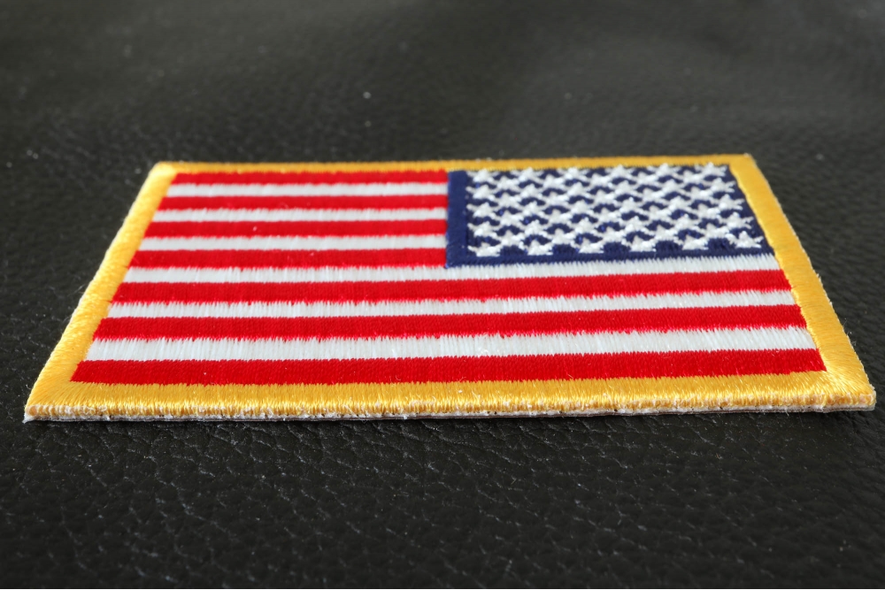 Reversed American Flag Patch Embroidered Patches By Ivamis Patches