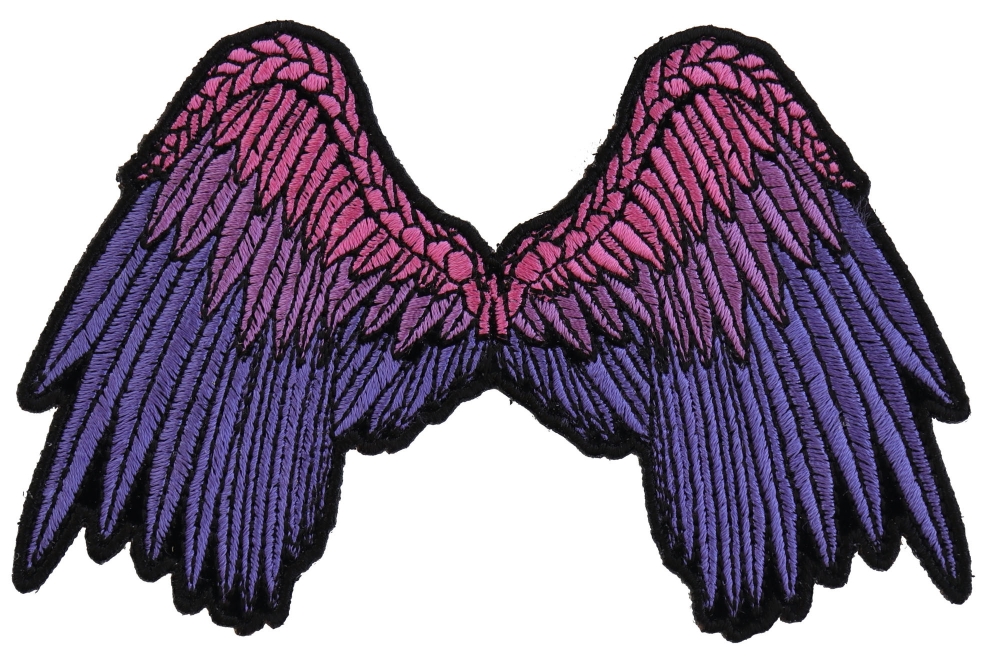 Small Beautiful Angel Wings Pink Patch Angel Wing Patches Thecheapplace 1691