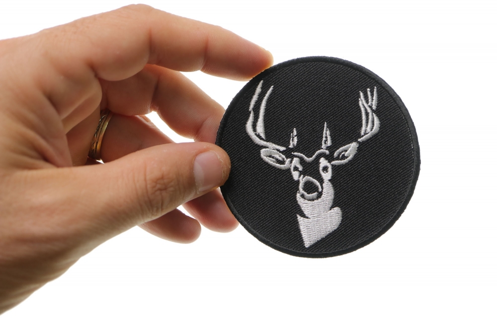 Round Deer Patch | Wild Animal Patches -TheCheapPlace