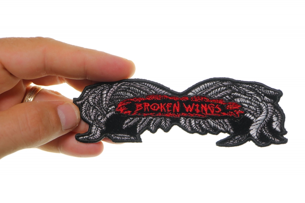 Broken Wings Patch Small | Biker Patches -TheCheapPlace