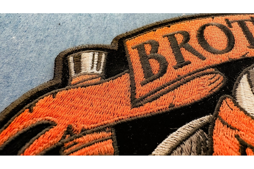 Brotherhood of Bikers Patch, Large Back Patches for Jackets 