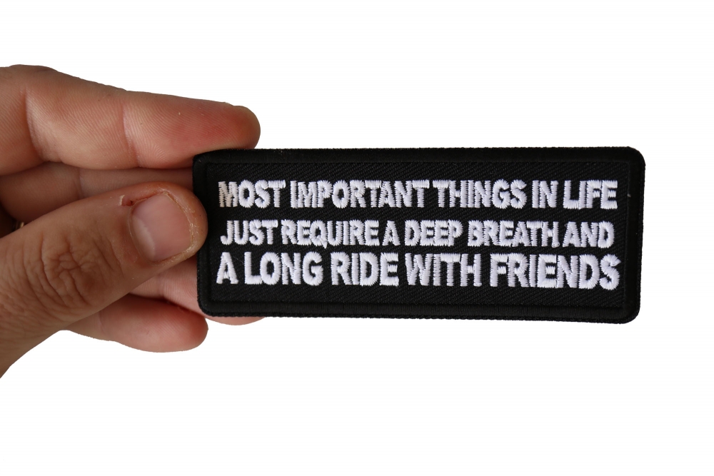 Most Important Things in Life Just Require a Deep Breath and a Long ...