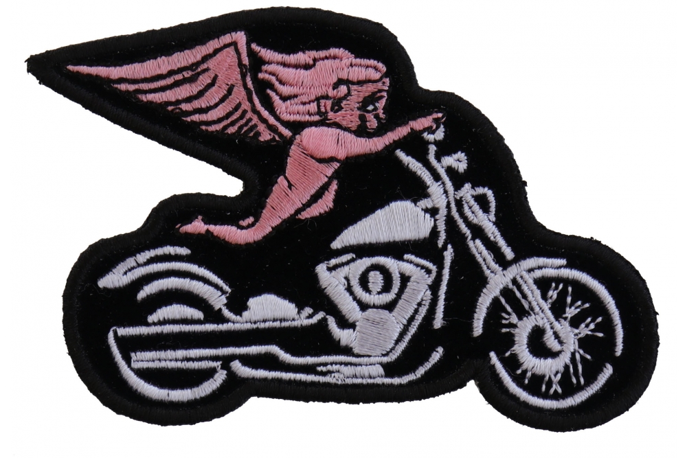 Good Girls Do Bad Things - Funny Iron on Patches for Lady Motorcycle Riders, Bikers, Rockers | Women, Girls Sew on or Iron on Applique Patches for