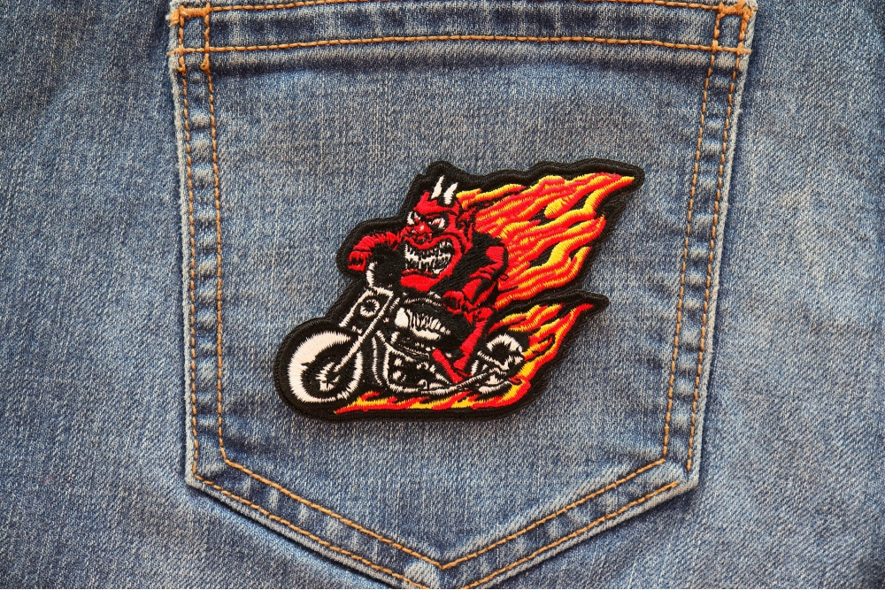 U-Sky Sew or Iron on Clothes Patches, Pack of 3pcs Funny Letter Patches Don't Follow Me I'm Lost Too Motorcycle Biker Jacket Patch for Jeans