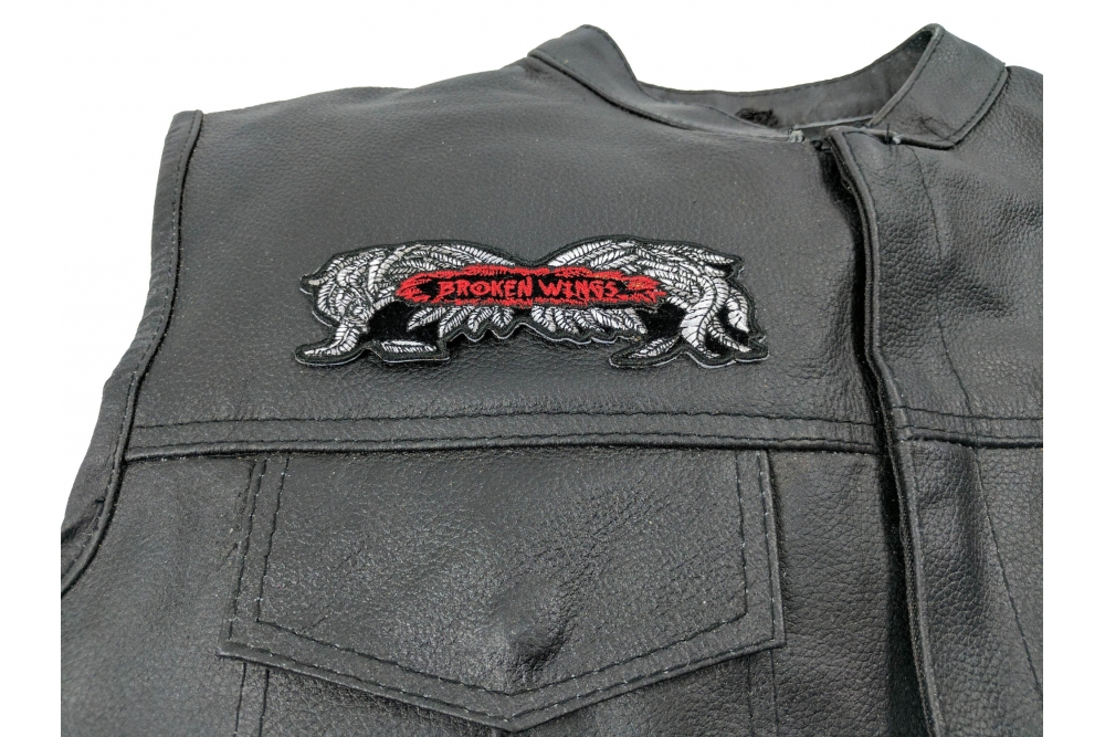 Broken Wings Patch Small | Biker Patches -TheCheapPlace