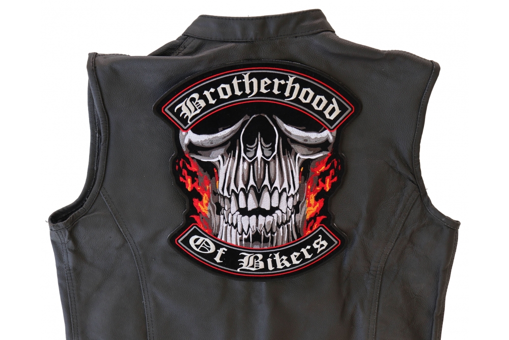 Cloth Patch I will take a Look Bikers Vest Jacket Embroidered Badge