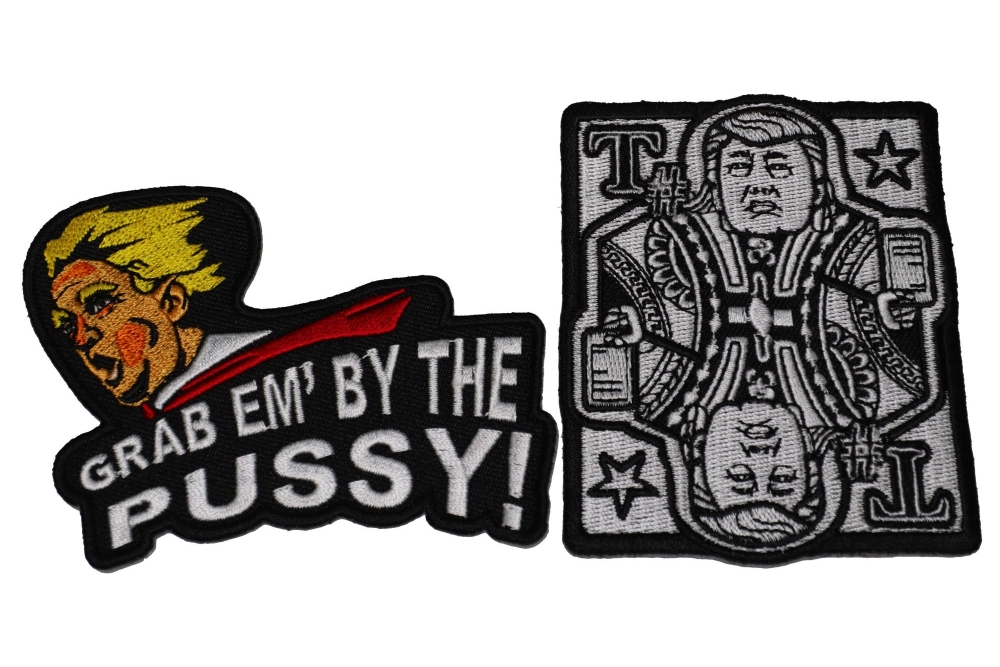 Set of 2 Trump Patches