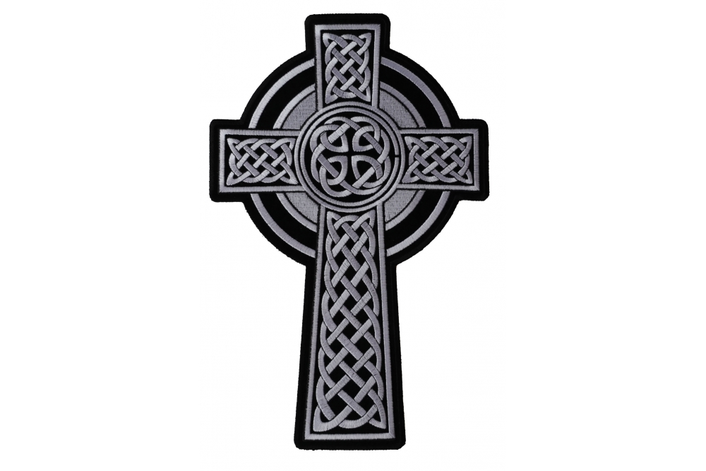 Celtic Cross Large Back Patch | Christian Patches -TheCheapPlace