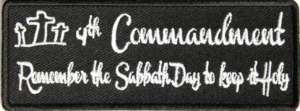 4th Commandment Patch