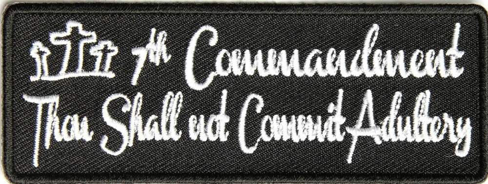 7th Commandment Patch