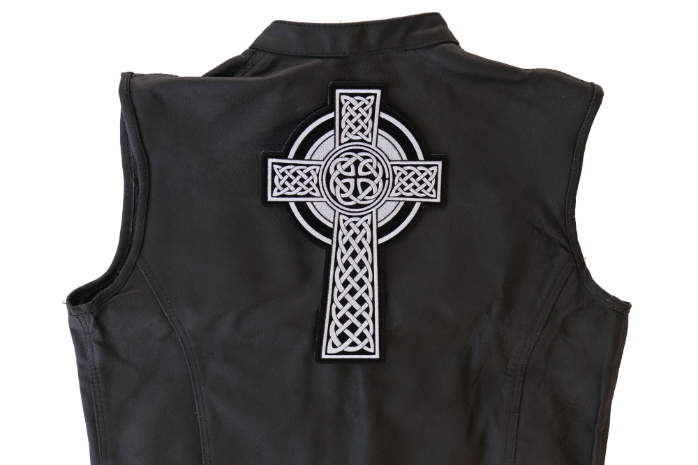  MakeMyPatch Celtic Cross Large Back Patches for Vest Perfect  for DIY Iron on or Sew on Motorcycle Patches, Ideal for Jackets, Clothing,  and Bags : Arts, Crafts & Sewing