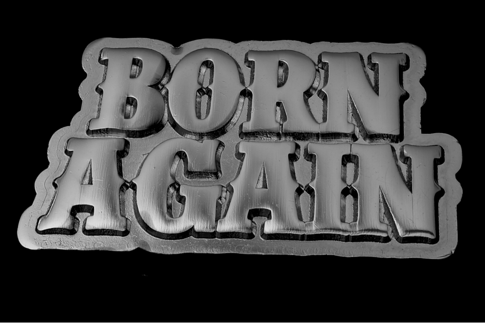 Born Again Christian Pin