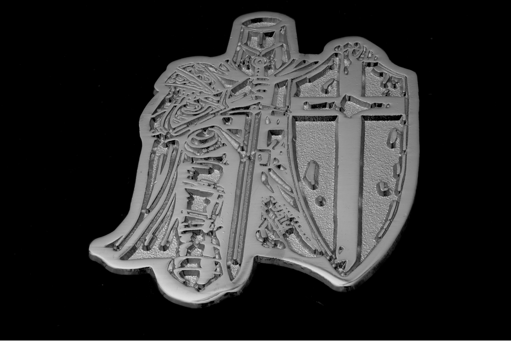 Crusader Knight Pin