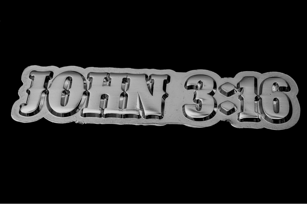 John 3 16 Christian Pin