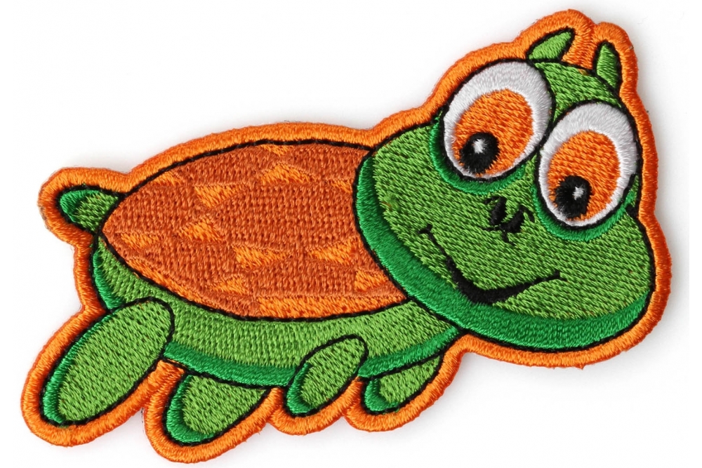 Pretty Turtle Iron on Patch - TheCheapPlace