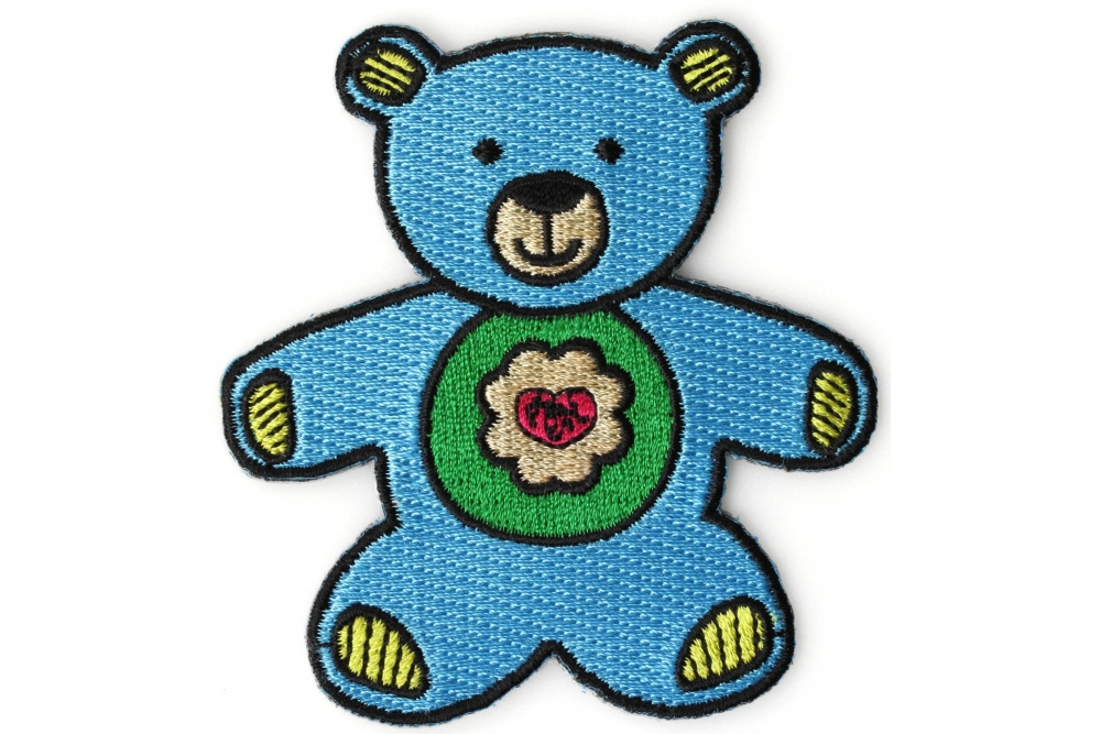 build a bear patches teddy