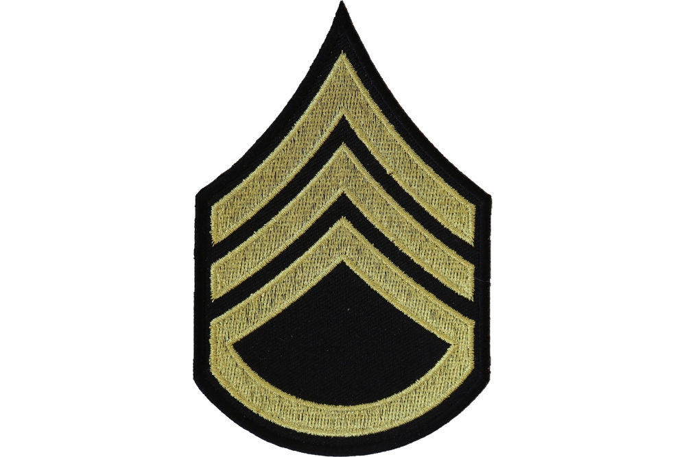 Staff Sergeant Iron on Patch - TheCheapPlace