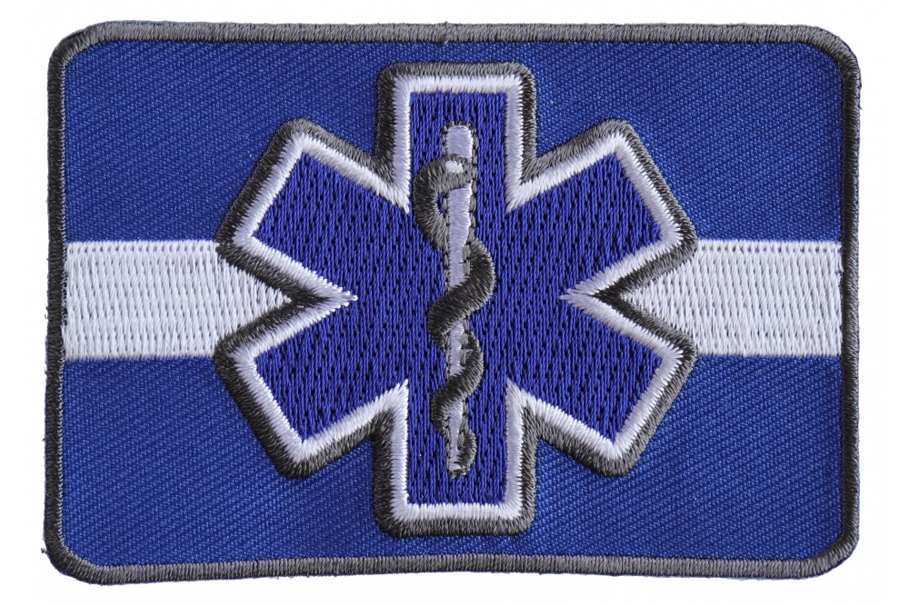 EMS Emergency Medical Services Reflective Velcro Patches Vests
