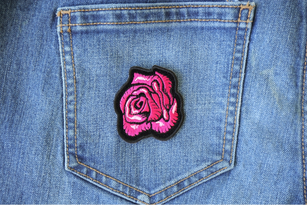 Pink Rose Patch - TheCheapPlace