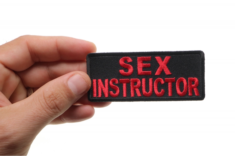 Sex Instructor Patch Ranks Titles Nicknames Thecheapplace