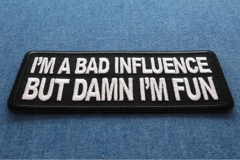 I'm Allergic To Stupidity I Break Out In Sarcasm Funny Iron on Patch - Iron  on Funny Patches by Ivamis Patches