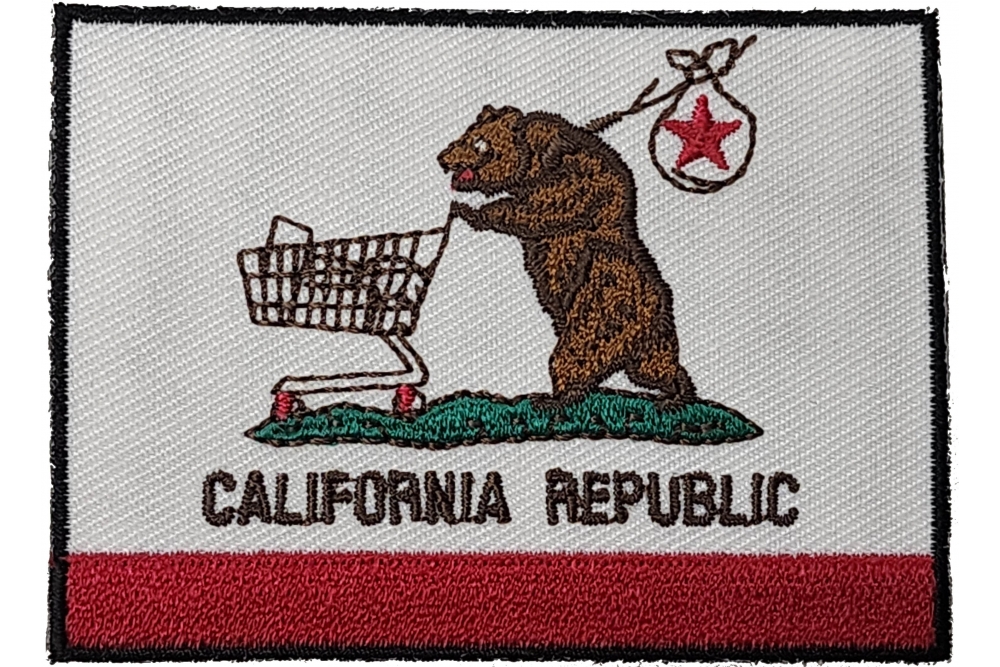 Homeless California Flag Patch