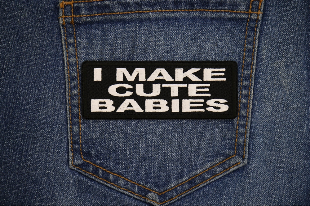 I Make Cute Babies Patch by Ivamis Patches