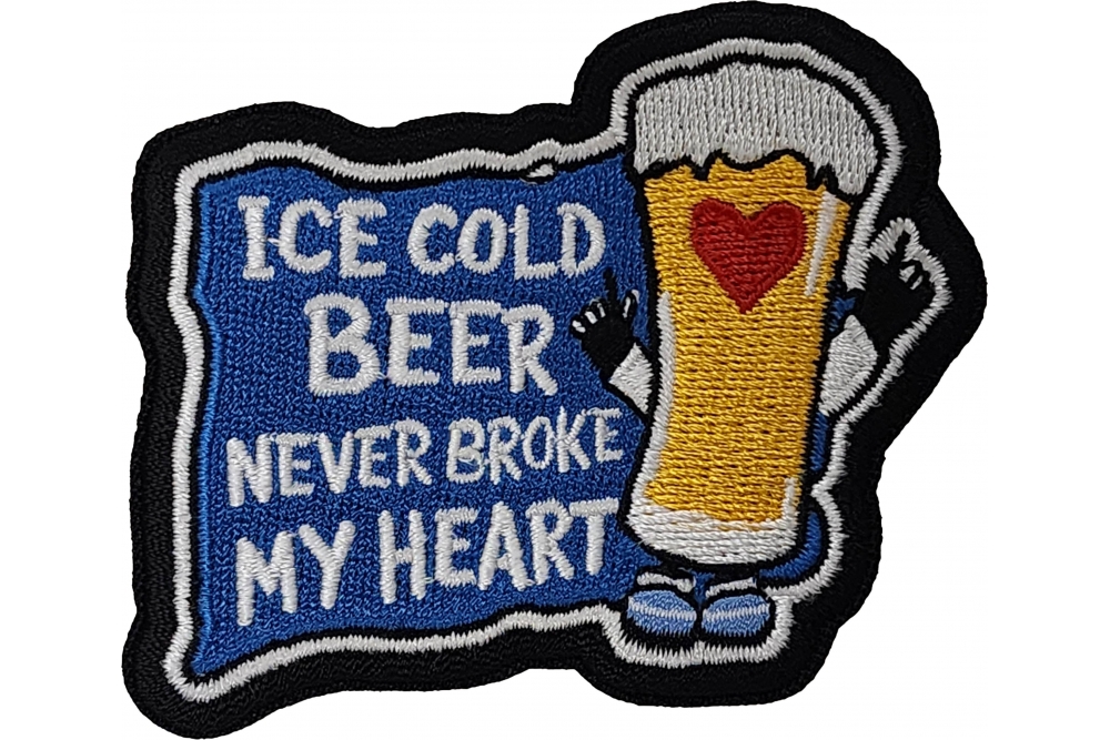 Ice Cod Beer Never Broke My Heart Patch