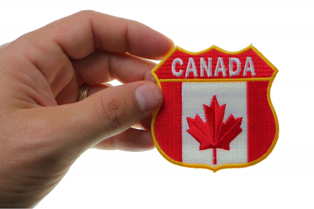 Custom Made Canadian Flag Patches - Made In Canada