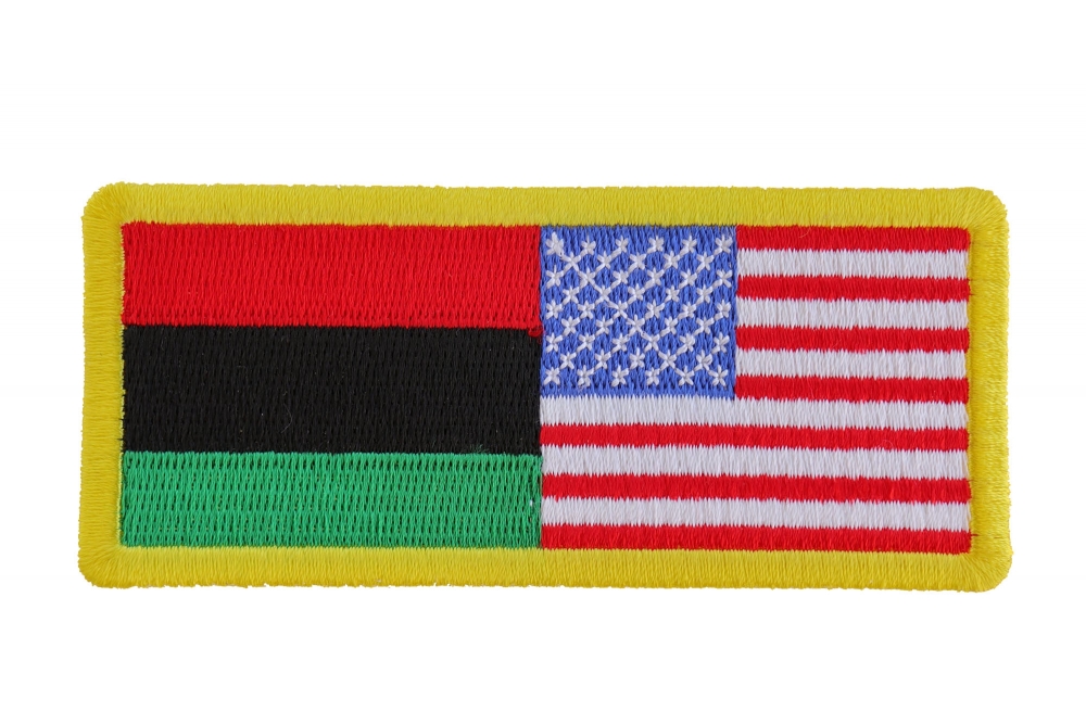 Black American Flag Patch by Ivamis Patches