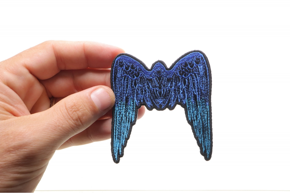 Small Angel Wings Patch Blue Angel Wing Patches Thecheapplace