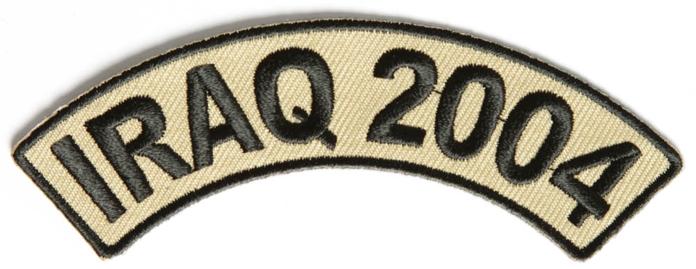 Iraq 2004 Rocker Patch