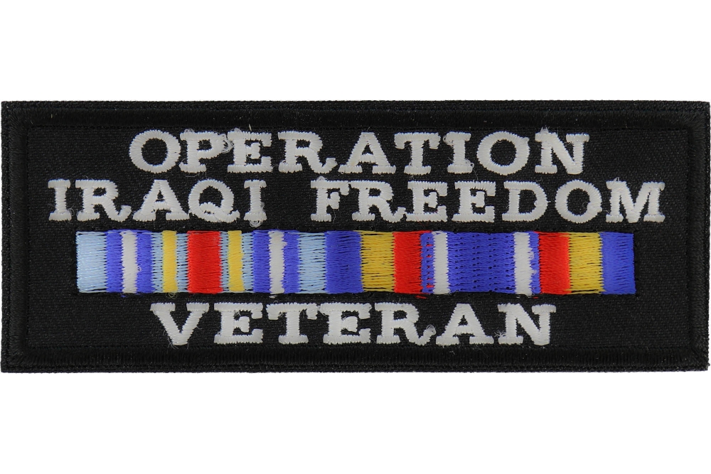 Operation Iraqi Freedom Veteran Patch, Military Vet Patches by Ivamis ...