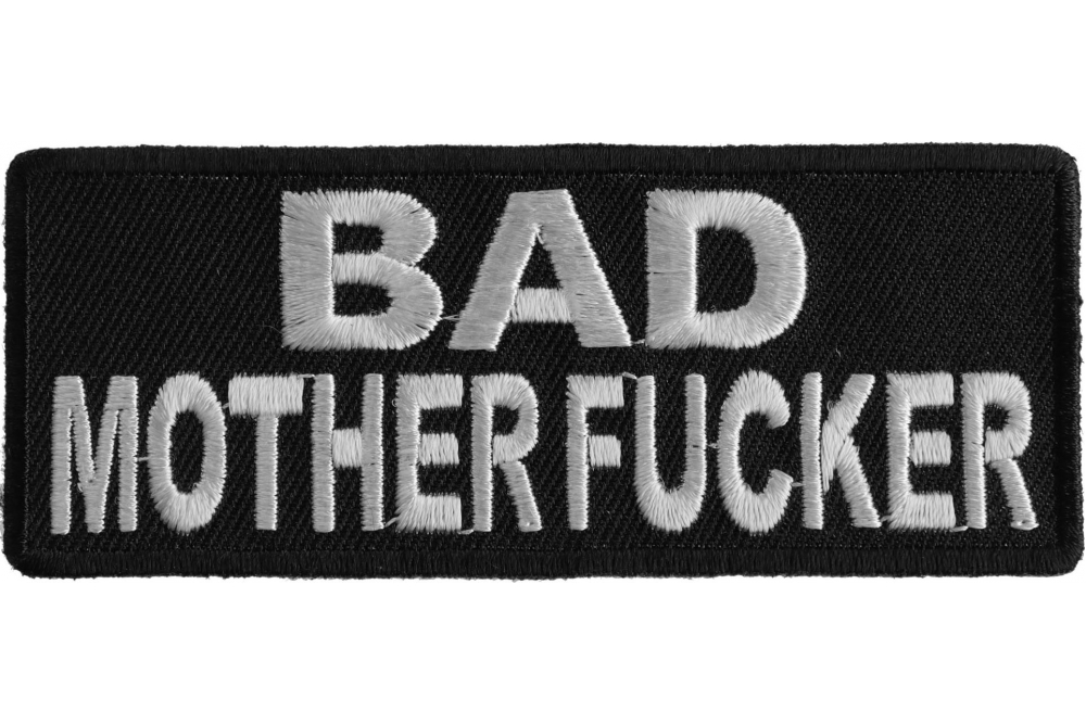Bad Motherfucker Patch, Funny Patches for Adults by Ivamis Patches