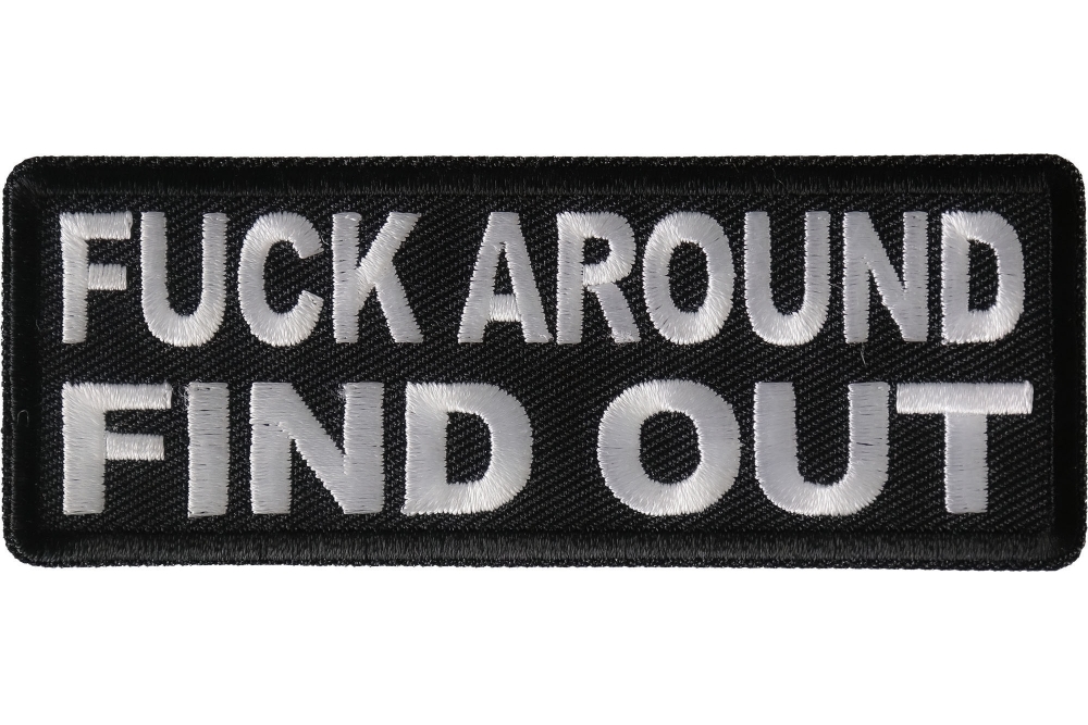 FAFO Reaper Fuck around and Find out - PVC PATCH