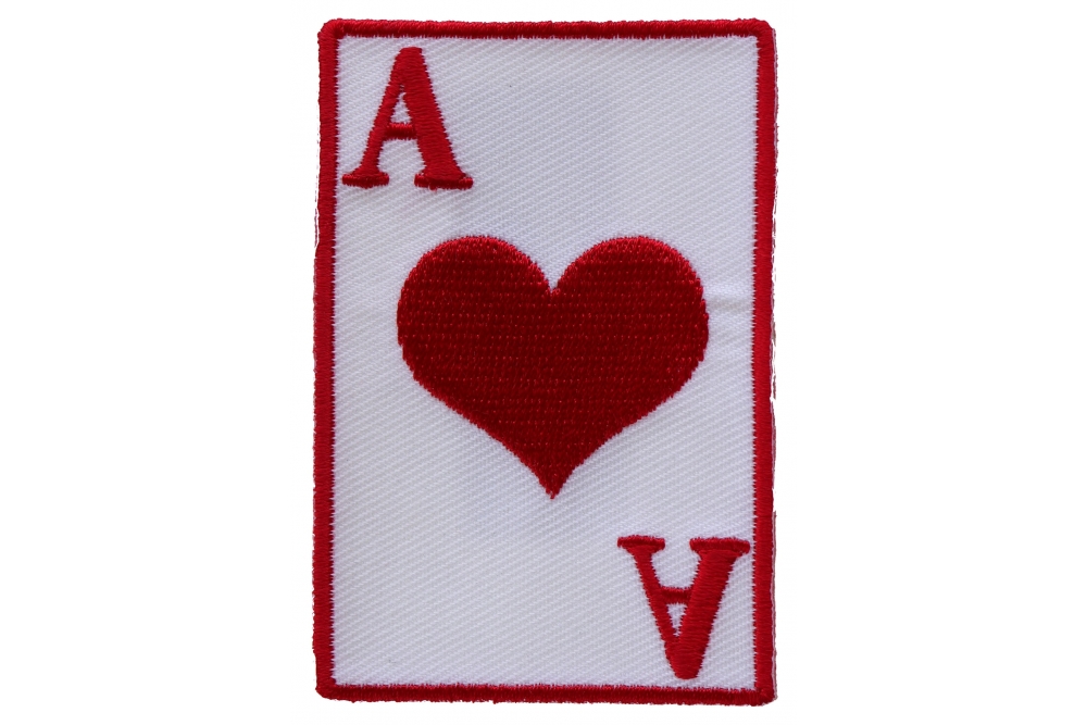 Embroidered Small Red Love Heart Iron on Sew on Patch – PATCHERS