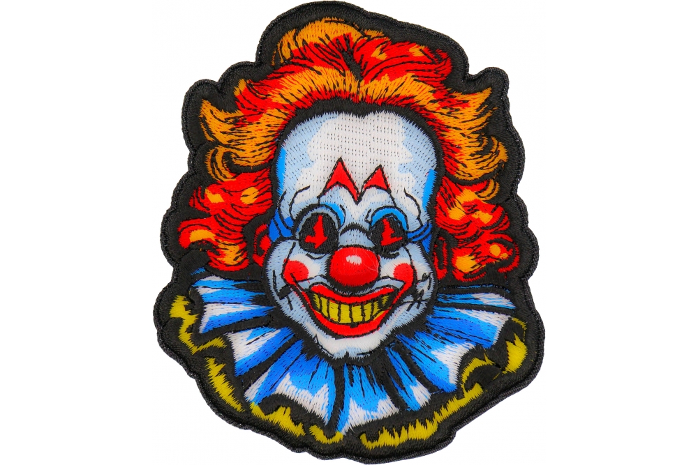 Fat Clown Patch - Iron on Novelty Patches by Ivamis Patches