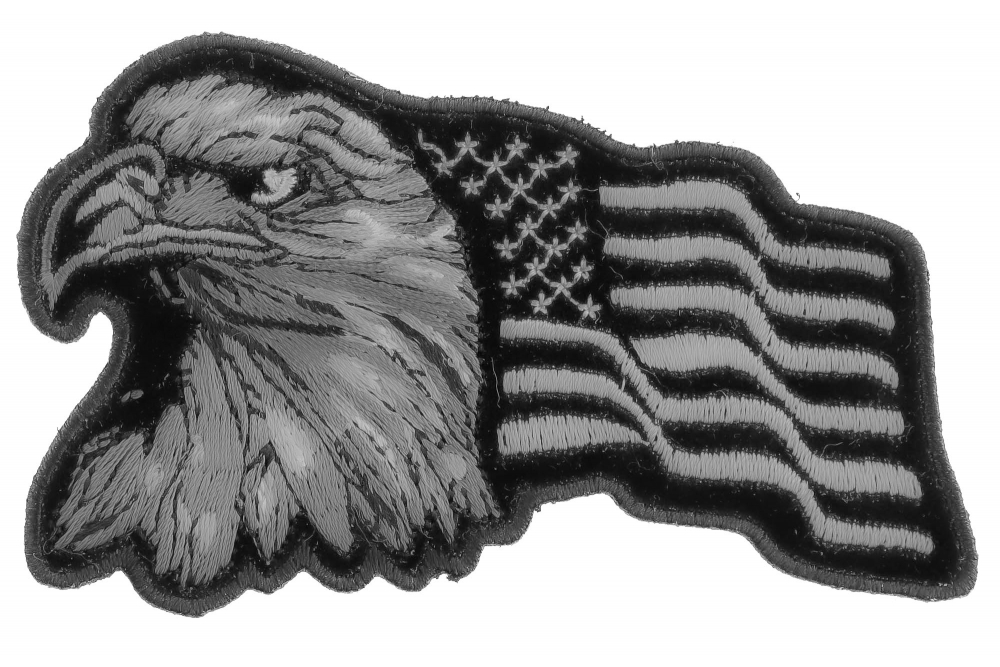 No 1 USA Patriotic Iron On Patch  Embroidered Patches by Ivamis Patches