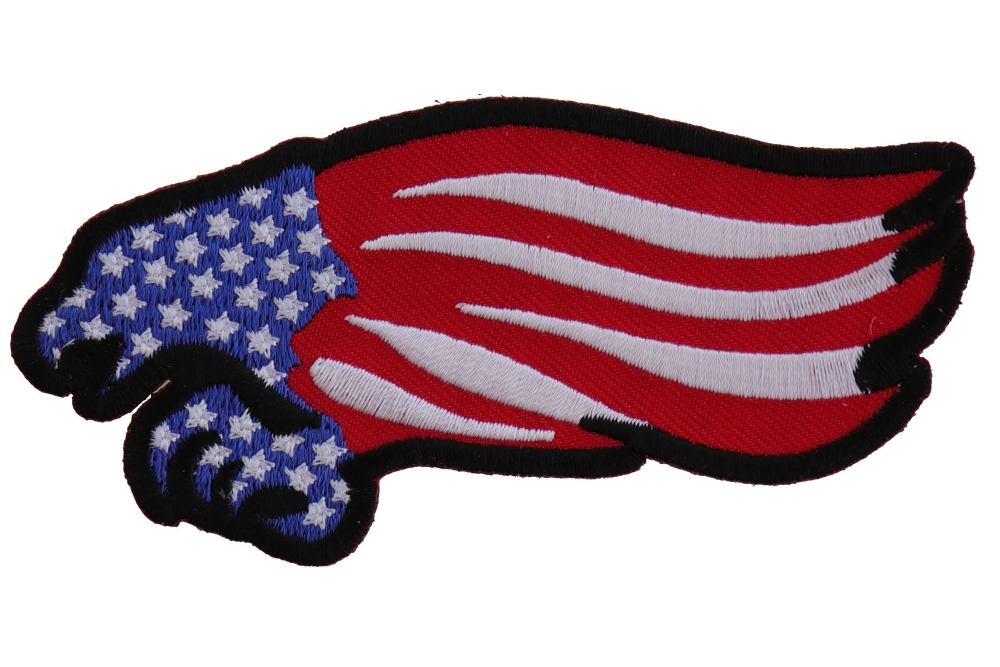Patriotic American eagle, flag and shield Leggings