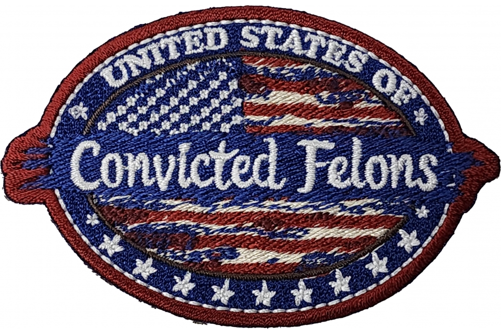 United States of Convicted Felons Patch