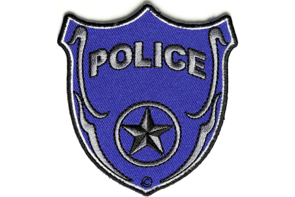 Police Shield Patch 3x3 inch