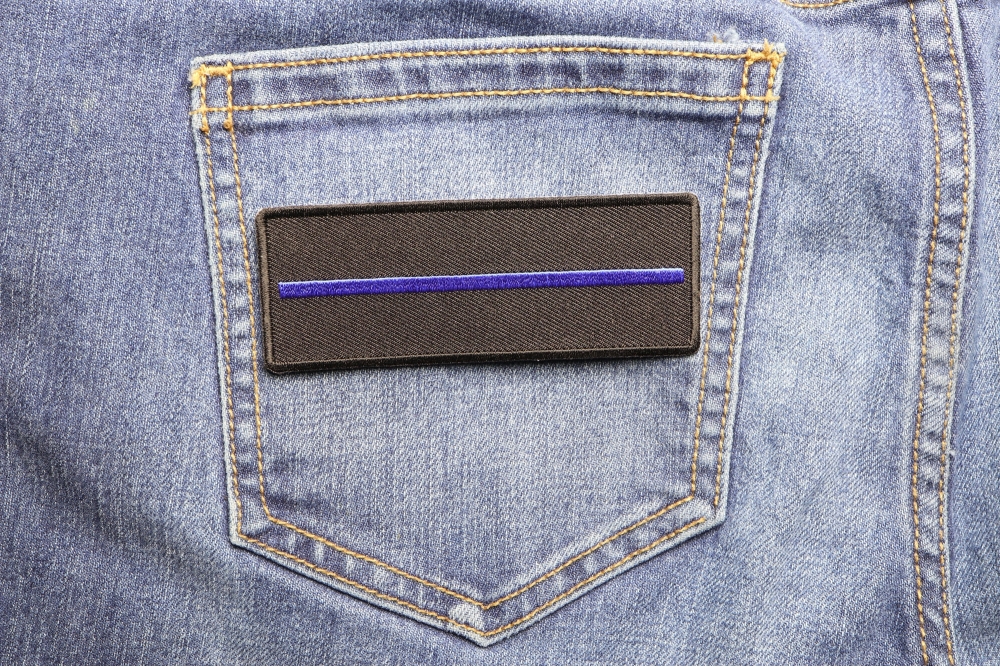 Thin Blue Line Patch For Law Enforcement | Police Patches -TheCheapPlace