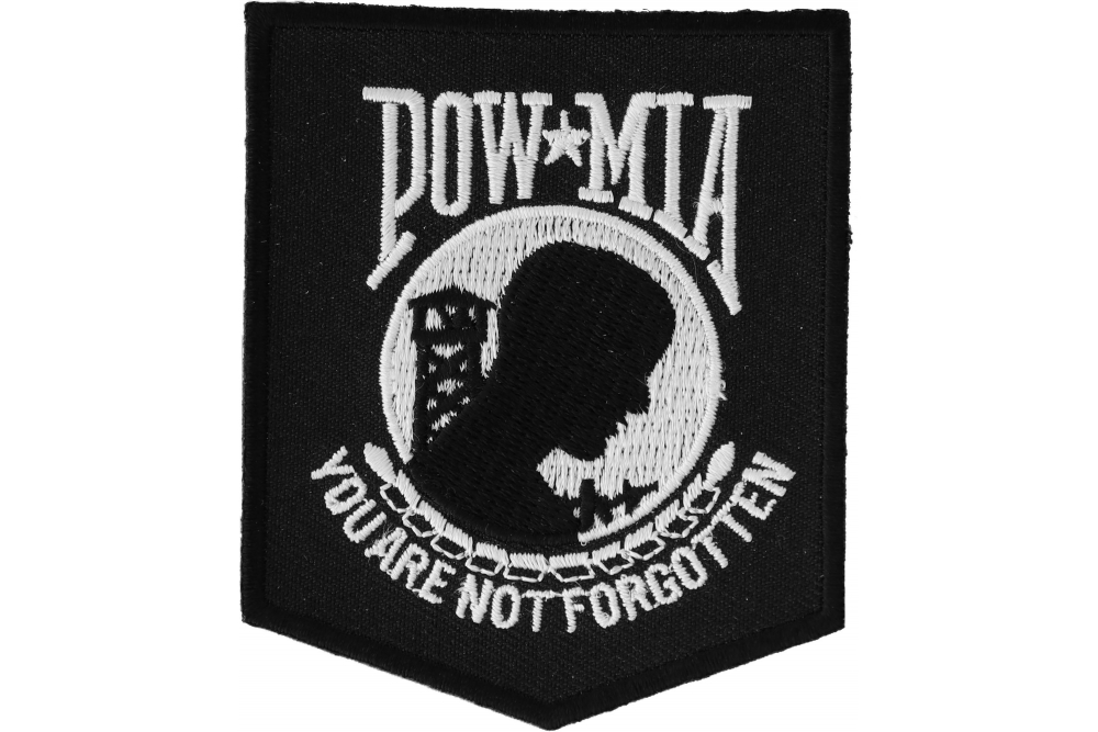 Pow Mia Reflective Patch