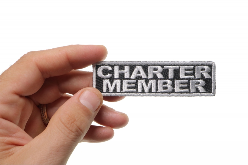 Charter Member Patch White Ranks Titles Nicknames TheCheapPlace