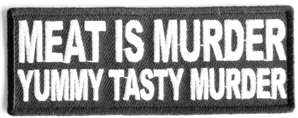 Meat Is Murder Yummy Murder Patch